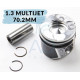 Поршень с кольцами (первый ремонт +0.60) Fiat Doblo 1.3 JTD 16V (70.2mm) | NE (Германия)