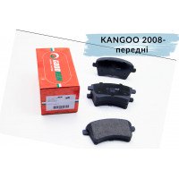 Передние тормозные колодки 2008- (R15/R16) Рено Кенго  | Goodrem RM1167