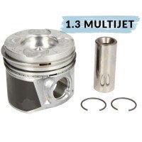 Поршень с кольцами (стандарт) Fiat Doblo 1.3 JTD 16V (69.6mm) | Mopart (Турция)