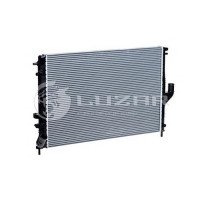 Рено Логан 1.5dci/1.6 16v 2004- Радиатор для авто с кондиционером | Luzar (Россия)