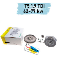 Комплект сцепления с маховиком VW T5 1.9 TDI 2003- | Luk (Германия)