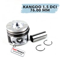 Поршень с кольцами стандартный Renault Kangoo 1.5 Dci 2001- 2008 76mm - 26mm палец | NPR