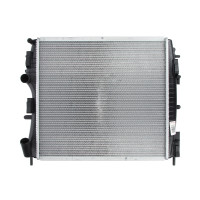Рено Кенго 1.5 Dci 2005- радиатор водяной 460x424x28 mm | Denso (Япония)