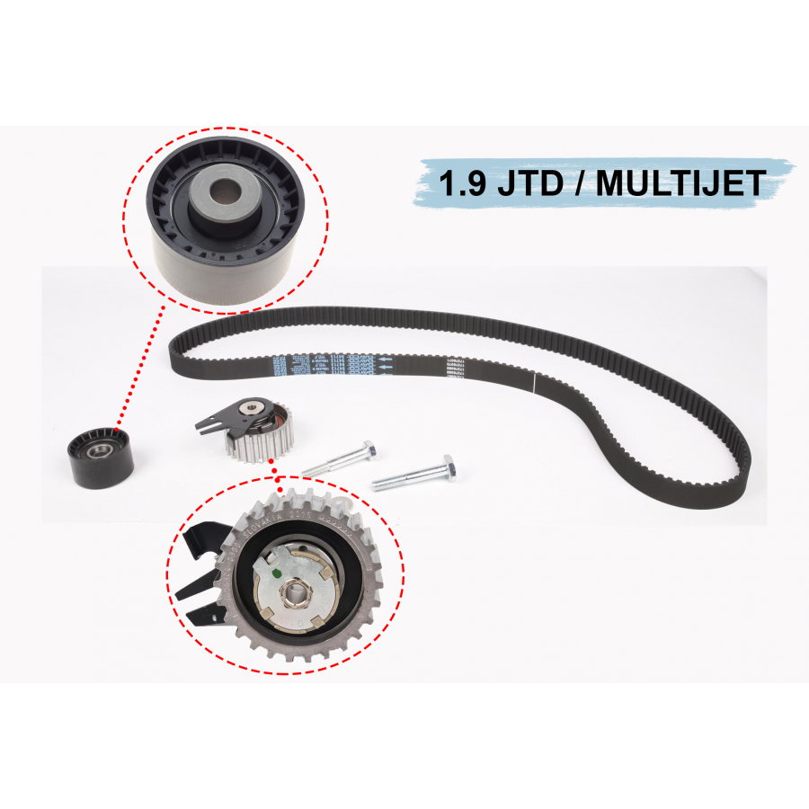 Комплект ГРМ на Fiat Doblo 1.9JTD - Multijet | Dayco (Италия)