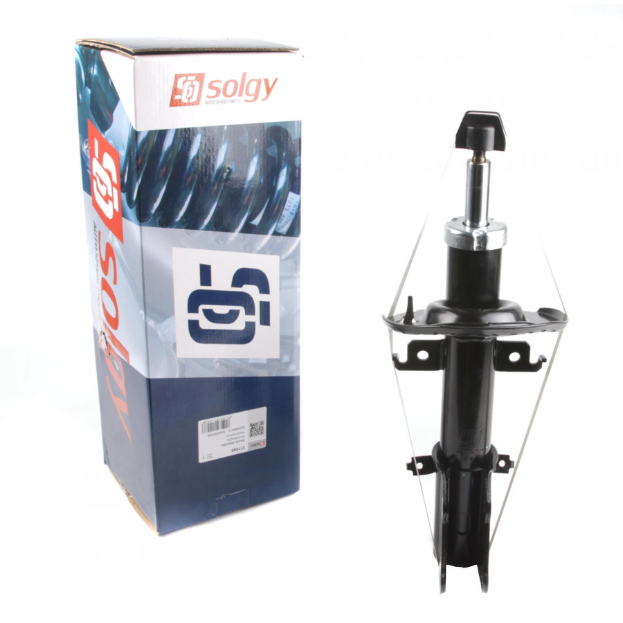 Амортизатор передний на Рено Кенго 2008- R15 / R16 (шток 22mm) | Solgy (Турция)