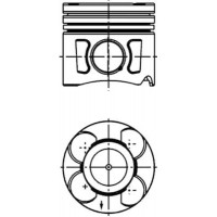 Поршень с кольцами +0.40mm Fiat Doblo 1.3 JTD 16V (70.00mm) | KolbenShmidt (Германия)