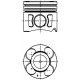 Поршень с кольцами +0.40mm Fiat Doblo 1.3 JTD 16V (70.00mm) | KolbenShmidt (Германия)
