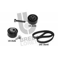 Комплект ГРМ Citroen Jumper 2.2 HDI 2002- (ремень Dayco) | BredaLorett