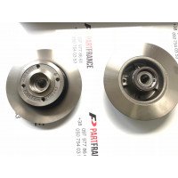 Комплект задних тормозных дисков с подшипниками Renault Megane 2 2003- (+ABS) | Renault 7701207823