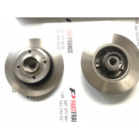 Комплект задних тормозных дисков с подшипниками Renault Megane 2 2003- (+ABS) | Renault 7701207823