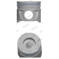Поршень + кольца Fiat Doblo 2.0 JTD 83.40mm первый ремонт +0.40 | Nural (Германия)