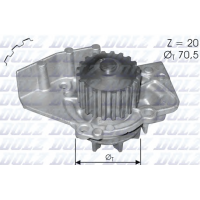 Водяной насос на Ситроен Джампер 2.0HDi 2002- | DOLZ C120