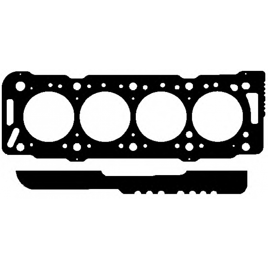 AJUSA 10100531 - Прокладка головки блока цилиндров Citroen Jumper 1.9TD 1994-2002 (4 метки)