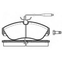 Тормозные колодки передние Ducato/Boxer/Jumper 1994- 2001 1.1- 1.4t | Remsa 2486.02