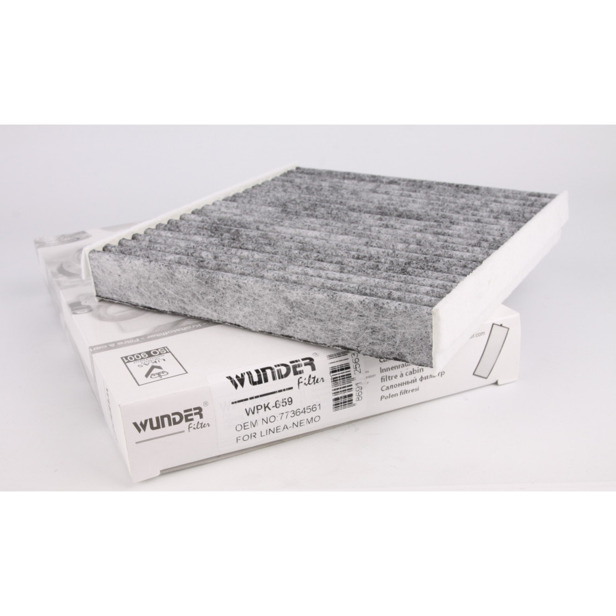 Wunder WP-659 - Фильтр салона угольный на Фиат Добло начиная с 2010 года выпуска
