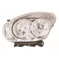 Фара левая Fiat Doblo 2010- (263 кузов) H7/H1 автом. рег. | Depo 661- 1163LMLD- EM