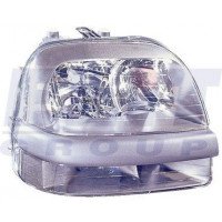Фара правая Fiat Doblo 2001- 09/2005 H7/H7/H1 с поворотником автом. рег. | Depo 661- 1135R- LDEMF