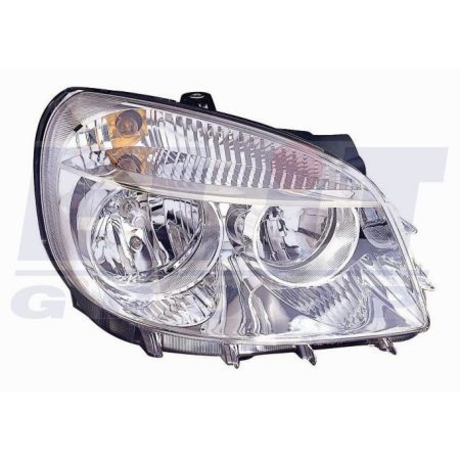 Depo 661-1150R-LD-EM - Фара правая Fiat Doblo 2001-09/2005 H7/H1 с поворотником автом. рег.