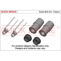Ремкомплект направляющик переднего суппорта R16 VW T5 2003- | QUICK BRAKE