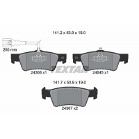 Колодки тормозные задние VW T5 03- (R17) 2003-  | TEXTAR