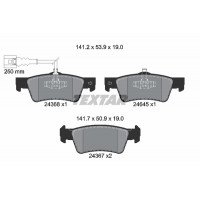 Колодки тормозные задние VW T5 03- (R17) 2003-  | TEXTAR