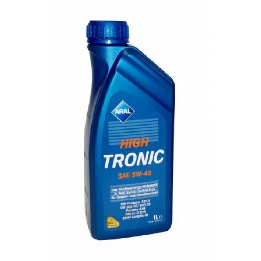Моторное масло ARAL 5w40 High Tronic Long Life 1л