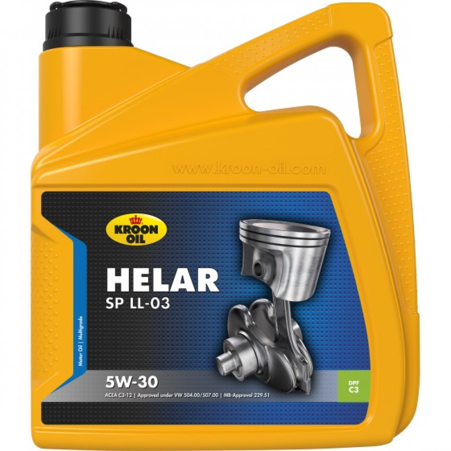 Моторное масло KROON OIL HELAR SP LL- 03 5W- 30  4л