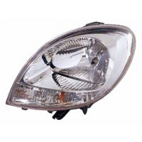 Фара передняя с белым указателем поворота Левая Renault Kangoo 2003- 2008 | DEPO (Тайвань)