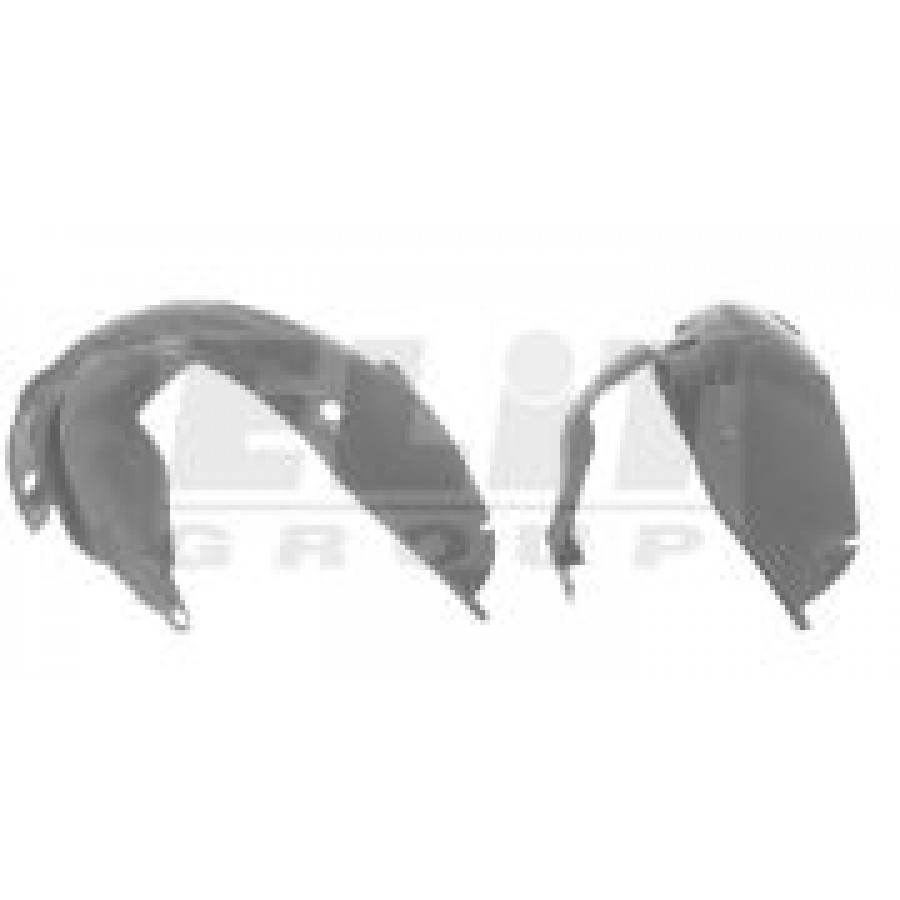 ELIT KH6010 388 - Подкрылок передний правый ,задняя часть, Renault Kangoo 97-