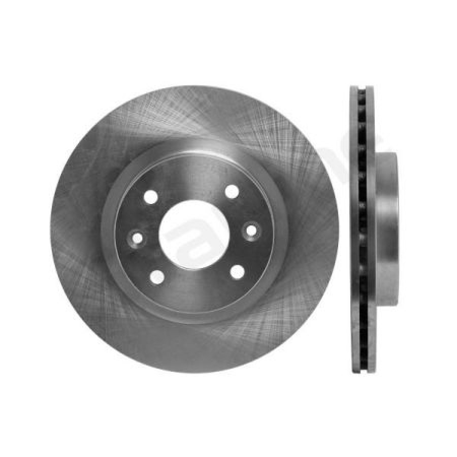 Starline S PB 2528 - Передний тормозной диск на Renault Kangoo 1997-2008, диаметр 259mm