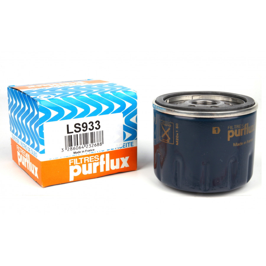 Purflux LS933 - Фильтр масла на Рено Трафик 1.9 DCi с клапаном