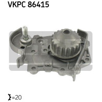 Водяной насос 1.4 K7J - 1.6 Рено Кенго (20z) | SKF VKPC 86415