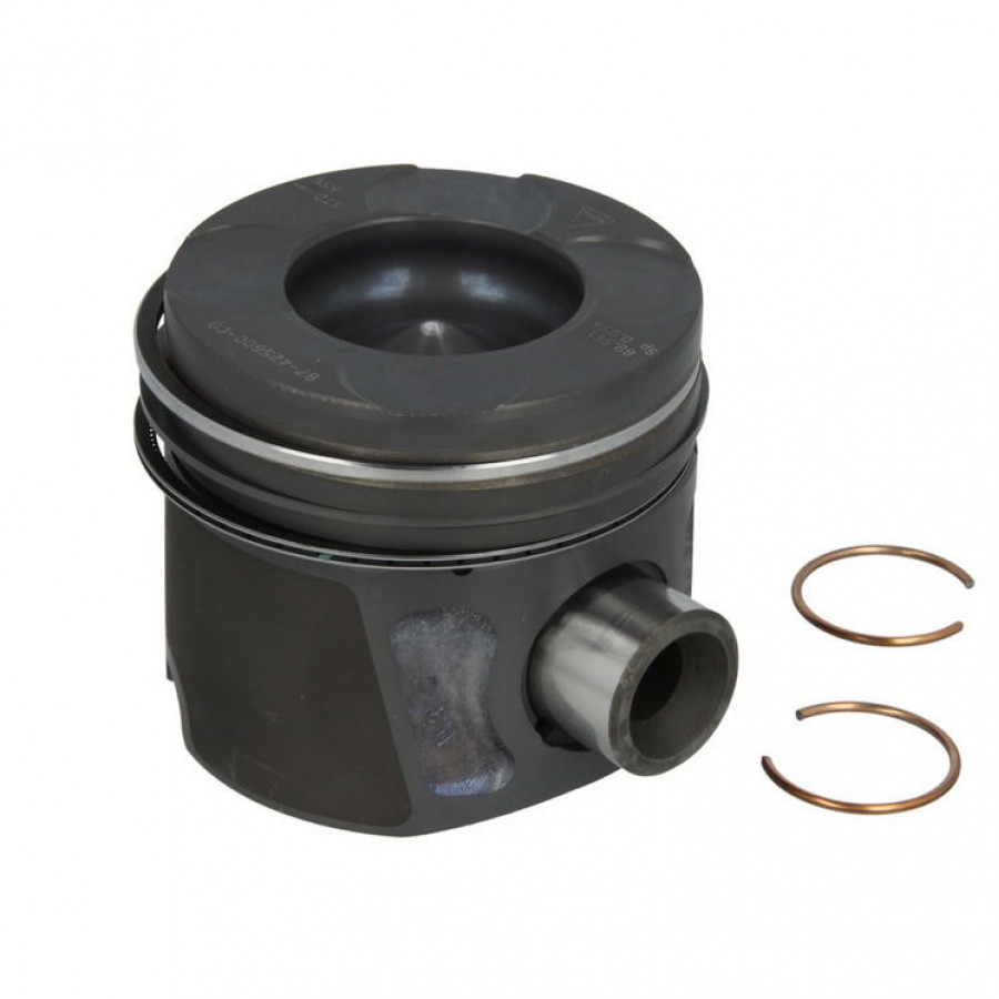 Nural 87-425606-00 - Поршень с кольцами и пальцем на Fiat Doblo 1.3 JTD 16V - первый ремонт +0.40 (70мм)