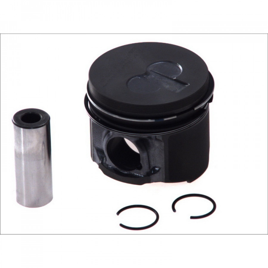 Nural 87-124008-00 - Поршень с кольцами и пальцем на Fiat Doblo 1.9D первый ремонт 82.6мм