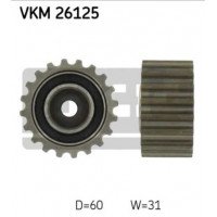 Обводной ролик ремня ГРМ (шестерня) Рено Кенго 1.9D | SKF VKM 26125