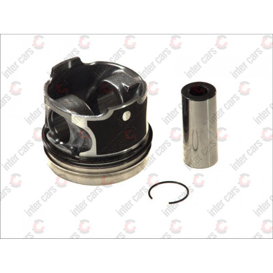 Nural 87-123407-10 - Поршень с кольцами и пальцем на Renault Kangoo 1.5 Dci 2001-2008 первый ремонт +0.50мм (76.5мм)