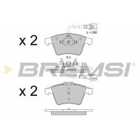 Колодки передние VW T5 03- (R16 ) 2003-  | BREMSI